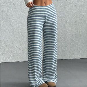 Striped lounge pants